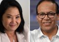 Keiko Fujimori asegura triunfo en Perú; Sánchez desconoce resultados