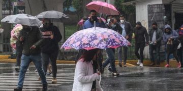 Temporal de lluvias continuará en gran parte de México