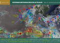Habrá lluvias intensas, granizo y calor de hasta 45 grados