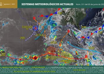 Habrá lluvias intensas, granizo y calor de hasta 45 grados