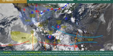 Conagua pronostica lluvias intensas y calor extremo en gran parte de México