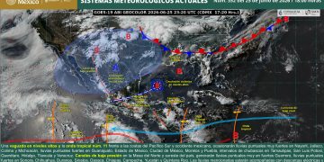 Conagua alerta por lluvias intensas y calor extremo en México