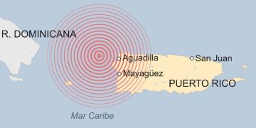 Sismo de magnitud 5.4 sacude el Caribe cerca de Puerto Rico tras terremotos en Venezuela