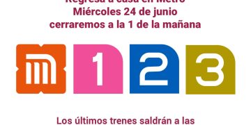 Líneas 1, 2 y 3 del Metro extienden horario por partido México vs Chequia