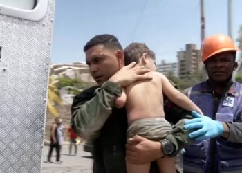 Rescatan con vida a niño de 3 años tras casi seis días bajo escombros en Venezuela