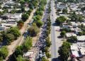 Ciudadanos marchan de Los Mochis a Topolobampo contra planta de amoniaco de GPO