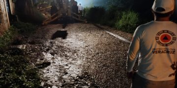 Fuertes lluvias dejan deslaves, árboles caídos y anegaciones en Veracruz