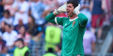 Thibaut Courtois, portero de la selección belga, reconoció que España es “favorita” para los cuartos de final del Mundial 2026, admitió
