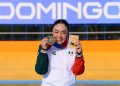La ciclista mexicana Yareli Acevedo se proclamó campeona del omnium femenil en el ciclismo de pista de los Juegos Centroamericanos y del Caribe Santo Domingo 2026