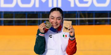 La ciclista mexicana Yareli Acevedo se proclamó campeona del omnium femenil en el ciclismo de pista de los Juegos Centroamericanos y del Caribe Santo Domingo 2026