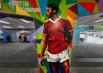 Mundial 2026: arte y fútbol transforman la Glorieta de Insurgentes en una galería urbana