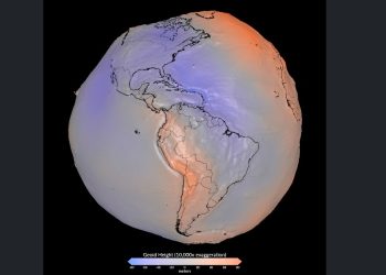La NASA muestra la “forma oculta” de la Tierra a través del geoide