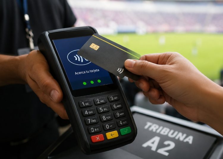 "Pagos sin contacto crece 111% durante la copa del mundo": Visa México | IMAGEN REALIZADA CON IA