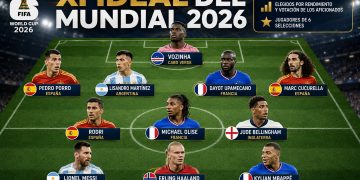 La FIFA presentó el once ideal de la Copa Mundial 2026, un equipo integrado por los futbolistas que tuvieron el mejor rendimiento