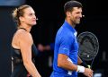 La bielorrusa Aryna Sabalenka y el serbio Novak Djokovic son el gran reclamo del dobles mixto del Abierto de Estados Unidos