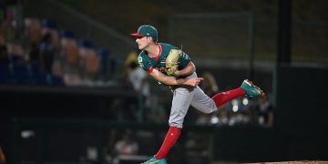 El abridor Justin Courtney llegó hasta la séptima entrada tirando un juego sin hit ni carrera para encabezar una gran noche del pitcheo de los Diablos