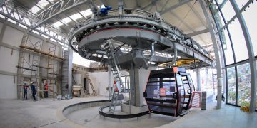 ¿Cómo va la construcción de la línea 3 del Mexicable?
