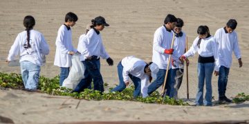 Retiran más de seis toneladas de residuos en 23 playas del país