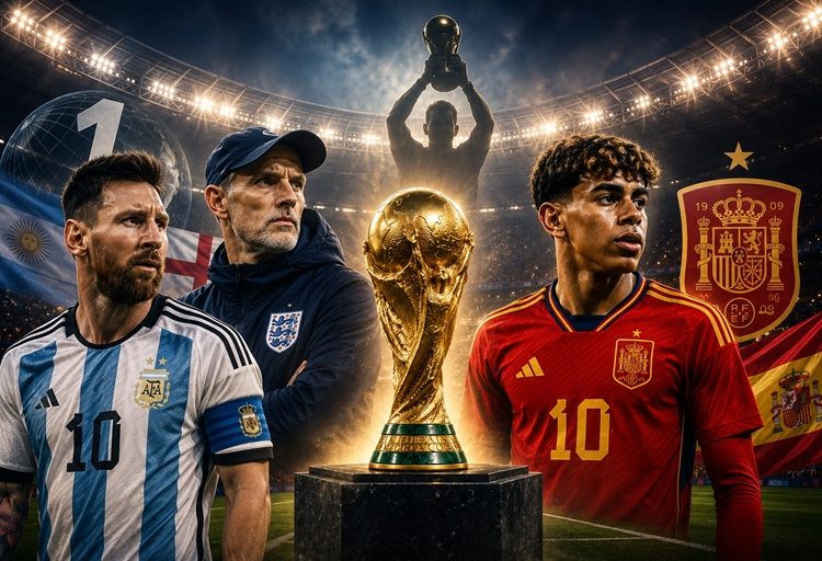 Argentina, Inglaterra y España desafían las “maldiciones” del Mundial 2026