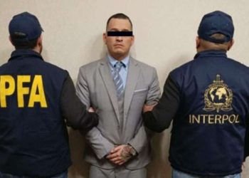 Capturan en Argentina a ciudadano mexicano con ficha roja de Interpol