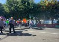 Taxistas foráneos marchan en Oaxaca; rechazan reordenamiento del transporte