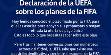 UEFA endurece su postura contra el plan de inversión de la FIFA y acusa al organismo de priorizar intereses económicos