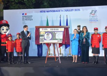 Bicentenario de Relaciones Diplomáticas México – Francia es celebrado con billete de Lotería