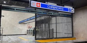 Estación Chabacano del Metro afectada por lluvias tras remodelación