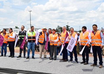 Puente Superior Vehicular Peñón-Texcoco registra avances en su cimentación