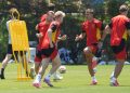 Bélgica realiza su último entrenamiento en Los Ángeles