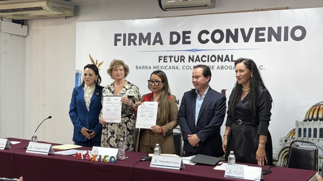 FETUR y Barra Mexicana firman convenio para fortalecer la certeza jurídica del sector turístico