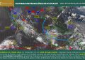 SMN alerta por lluvias intensas y calor de hasta 45 grados