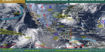 Lluvias intensas afectarán el norte, occidente y centro del país