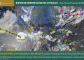 La onda tropical 21 y el huracán Genevieve dejarán lluvias fuertes en el país