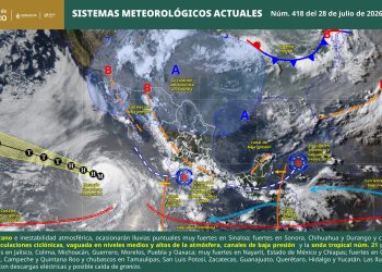 Lluvias muy fuertes y tormentas dominarán el clima en México