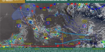 Persistirán las fuertes lluvias en el país