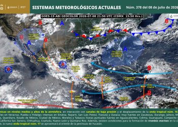 ¡Prepárate! Lluvias torrenciales y calor extremo golpearán México este 9 de julio