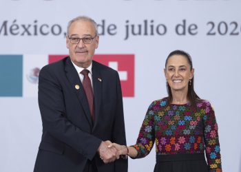 Sheinbaum y Suiza acuerdan fortalecer inversiones y actualizar el acuerdo comercial