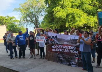 Entre protestas pacíficas, avanzan mesas de diálogo sobre la planta de amoniaco en Topolobampo