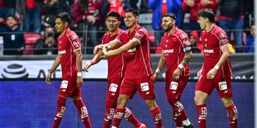 El uruguayo Federico Viñas marcó un gol este miércoles en el triunfo del Toluca por 3-1 sobre el FC Dallas, resultado