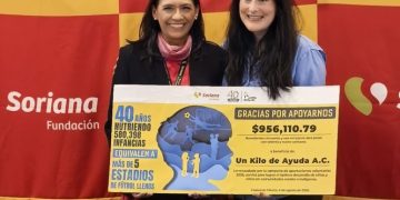 Soriana Fundación recauda casi un millón de pesos para apoyar a 23 mil niñas y niños