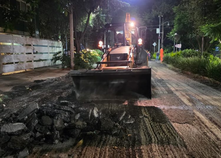 CDMX concluye repavimentación de 3.5 millones de metros cuadrados de vialidades