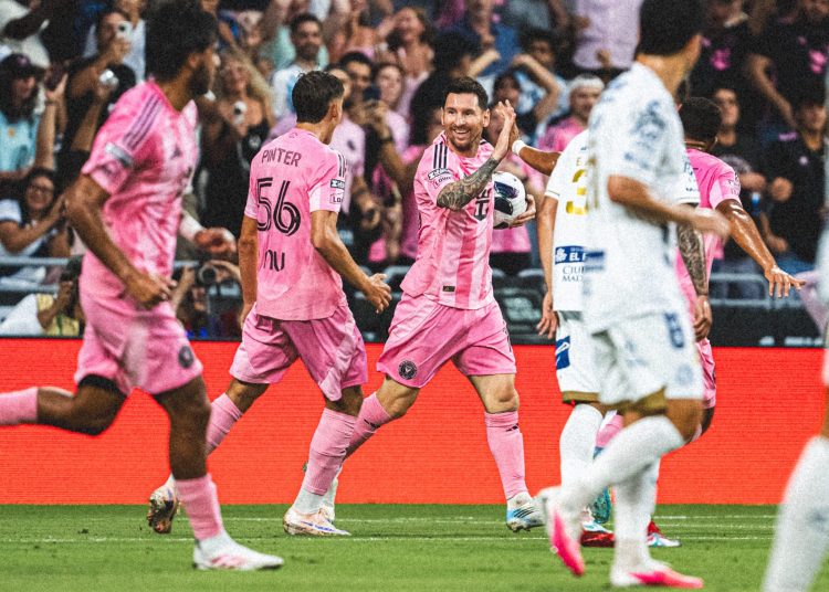 Lionel Messi lideró con un doblete y una asistencia la victoria por 4-2 del Inter Miami contra el Atlético de San Luis