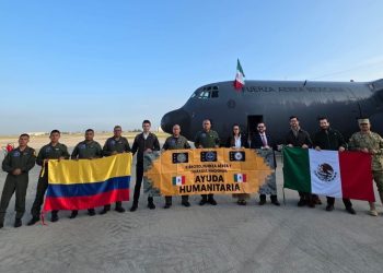 México envía 58.5 toneladas de ayuda a Colombia tras terremoto de 7.4