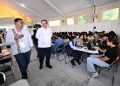 Rector de la UNAM supervisa examen presencial tras irregularidades