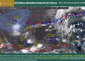 Lluvias fuertes, tormentas eléctricas y calor de hasta 45 grados en el país
