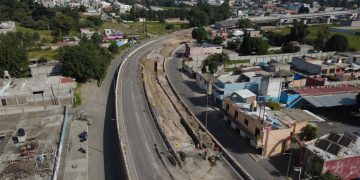 Distribuidor Vial Santa Ana-Chiautempan alcanza 70% de avance; reducirá hasta 20 minutos los traslados en Tlaxcala