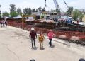 Clara Brugada supervisa obras hidráulicas para prevenir inundaciones en Tláhuac