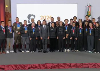 Atletas recibirán estímulo económico por las medallas obtenidas en JCC: Sheinbaum