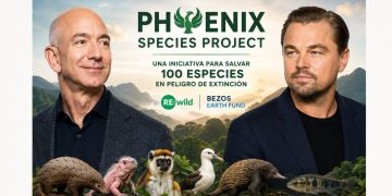 Leonardo DiCaprio y Jeff Bezos lanzan un fondo de 200 millones de dólares para salvar 100 especies en peligro de extinción
